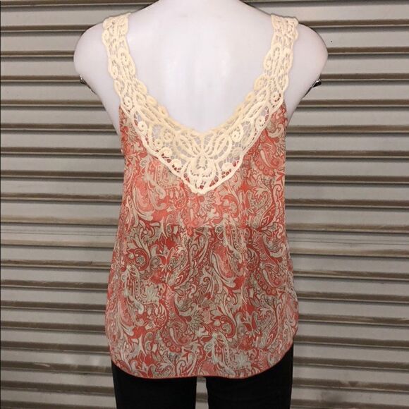 🛍️Forever 21 Fun top sheer with lace neckline - Picture 7 of 7